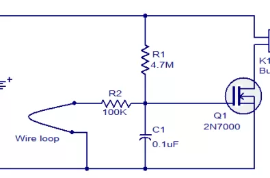 BÁO ĐỘNG VÒNG DÂY SỬ DỤNG FET